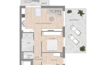 Penthouse mieten in Marienstraße, 74354 Besigheim, Traumhaftes 3,5 Zimmer-Penthouse mit Blick auf die Weinberge und die Besigheimer Altstadt