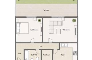 Wohnung mieten in Siriusstraße, 85716 Unterschleißheim, 2- Zimmer Gartenwohnung