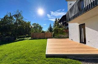 Wohnung mieten in 83098 Brannenburg, MEHR geht nicht! - Exklusive EG-Wohnung mit Privatzugang, Terrasse mit Privatgarten und Bergblick