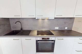 Wohnung mieten in Kriftelerstraße 14, 60326 Gallus, Balkonblick & Einbauküche im Erdgeschoss – 1-Zimmer-Wohnung in Frankfurt am Main