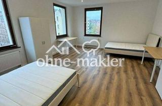 WG-Zimmer mieten in Hummelsteiner Weg 80, 90459 Nürnberg, Bett in möbliertem WG-Zimmer in renovierter 4er-WG mit Balkon in Lichtenhof!