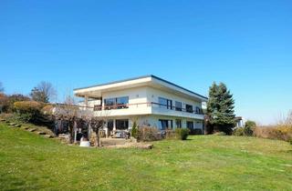 Haus kaufen in 67271 Battenberg, Freistehendes Architektenhaus mit 180°-Panoramablick – ein Lebensjuwel am „Balkon der Pfalz“