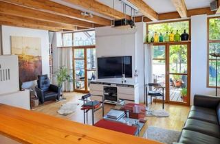 Doppelhaushälfte kaufen in 84036 Achdorf, Naturnah wohnen mit Komfort – Doppelhaushälfte mit Pool, Sauna, Atelier und moderner Energietechnik