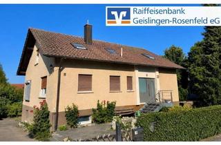 Einfamilienhaus kaufen in 72406 Bisingen, Einfamilienhaus mit vermieteter Dachgeschosswohnung – Mieteinnahme als Finanzierungsvorteil!