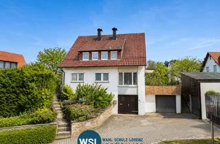 Haus kaufen in 73252 Lenningen, Viel Platz für Generationen – Wohnhaus mit zwei Wohneinheiten, großem Garten, 3 Garagen und Schuppen