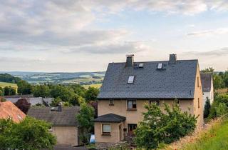 Haus kaufen in 08118 Hartenstein, Ärmel hochkrempeln und Wohntraum schaffen - mit Blick auf Wald und Wiesen