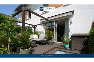 Reihenhaus kaufen in An der Nidda, 60437 Harheim, Lichtdurchflutetes Reihenhaus an der Nidda mit Garten und Pool