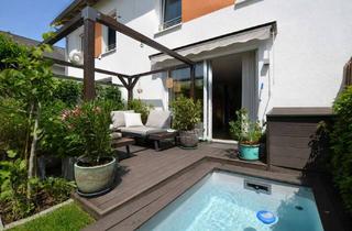 Reihenhaus kaufen in An der Nidda, 60437 Harheim, Lichtdurchflutetes Reihenhaus an der Nidda mit Garten und Pool