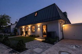 Haus kaufen in 82396 Pähl, KFW 40 Neubau Süd-West Villenhälfte mit traumhaftem Bergpanorama in Pähl