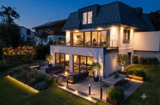 Villa kaufen in 82396 Pähl, KFW-40 Neubauvilla mit Luxusausstattung und traumhaftem Panorama-Bergblick in Pähl!