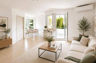 Wohnung kaufen in Bahnhofstraße, 71409 Schwaikheim, Provisionsfrei 3,5-Zimmer-Wohnung mit 2 Balkonen, Klimaanlage & Tiefgaragenstellplatz in Schwaikheim