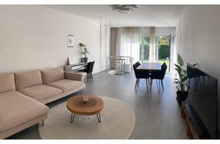 Wohnung kaufen in Frankfurter Str. xx, 61118 Bad Vilbel, Zentrale Wohnoase mit Naturcharme: Erdgeschosswohnung mit Terrasse am Nidda-Ufer provisionsfrei