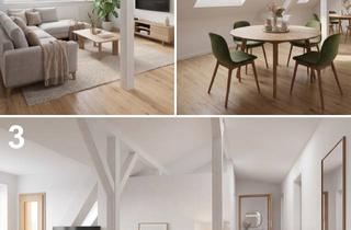 Wohnung mieten in Treskowstraße, 13507 Tegel, Modernes Dachgeschoss-Juwel: Exklusive Einbauküche, Smart-Home-Features u. Glasfaser in Berlin-Tegel
