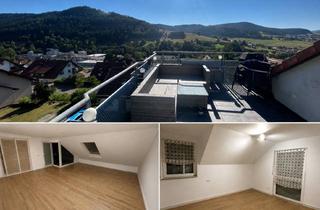 Wohnung mieten in 72270 Baiersbronn, Moderne 3 Zimmer-Dachgeschosswohnung mit Aufzug, Garage & Stellplatz in Baiersbronn