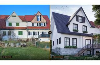 Doppelhaushälfte kaufen in 70499 Weilimdorf, Doppelhaushälfte mit 567 m² Grundstück, Scheune & 4 Garagen in Stuttgart-Weilimdorf