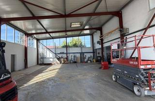 Gewerbeimmobilie mieten in Alpenstrasse 3a, 63811 Stockstadt, Effizient nutzbare Produktionshalle in Stockstadt am Main