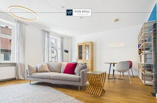 Wohnung kaufen in 96052 Bamberg, Hochwertig modernisiert & sofort bezugsfertig – 2-Zimmer-Altbauwohnung im Herzen von Bamberg