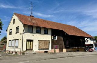 Lager kaufen in 89269 Vöhringen, Grundstück mit Abriss-haus gegenüber demBahnhof von Vöhringen