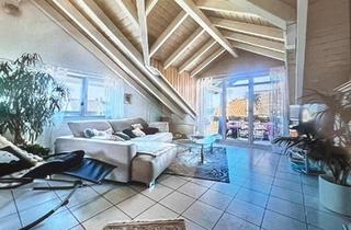 Loft kaufen in 76448 Durmersheim, Durmersheim - Helle 3,5-Zimmer-Wohnung mit Loft-Charme, Sichtgebälk & Loggia
