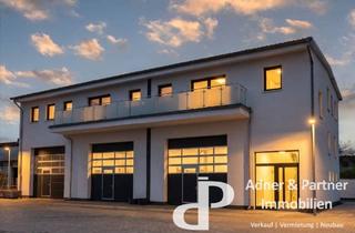 Gewerbeimmobilie mieten in 38304 Wolfenbüttel, Wolfenbüttel - **NEUBAU 2022 IN WOLFENBÜTTEL: 475 M² FLEXIBLE GEWERBEFLÄCHE AUS HALLE & REPRÄSENTATIVEM BÜROBEREICH**