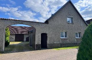 Haus kaufen in 04936 Schlieben, Schlieben - großer Vierseitenhof 04936 Stechau Wohnhaus Nebengelass Ackerland