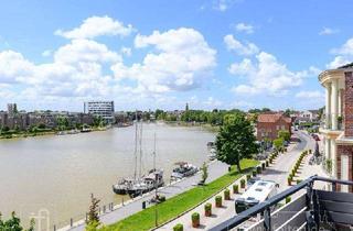 Wohnung kaufen in 26789 Leer, 1A-Hafenblick: Vermietete Eigentumswohnung in zentraler Innenstadtlage