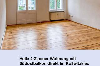Wohnung kaufen in Rykestraße 32b, 10405 Prenzlauer Berg, Helle 2-Zimmerwohnung mit Südostbalkon direkt im Kollwitzkiez