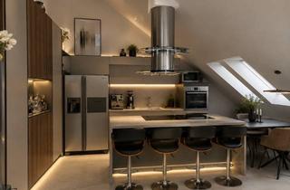 Wohnung kaufen in 68309 Käfertal, Moderne Maisonette-Wohnung * von der Sonne geküsst * Garage * Einbauküche * Klimaanlage