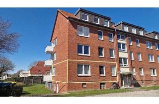Wohnung kaufen in 25813 Husum, Helle 4-Zimmer-Wohnung mit Balkon und Stellplatz in Husum