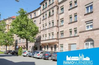 Wohnung kaufen in 90478 Nürnberg, Altbauwohnung in St. Peter: vermietet und mit Entwicklungschance