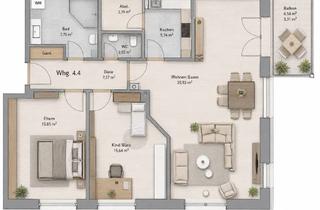 Wohnung kaufen in 83512 Wasserburg, Wohnkomfort in bester Lage – Attraktive 3-Zimmer-Eigentumswohnung in Wasserburg