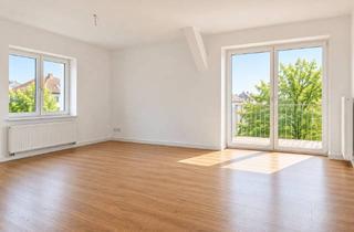 Wohnung mieten in Bahnhofstr. 71, 03046 Cottbus, Großzügige 4-Zimmer-Dachgeschosswohnung mit großem Balkon in zentraler Lage