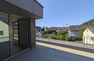 Penthouse mieten in 72202 Nagold, Erstbezug Neubau 2026: Design-Penthouse mit EBK, 31 m² Dachterrasse & Solar-Energie