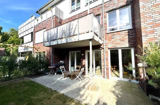 Wohnung mieten in 33334 Gütersloh, Schicke 2-Zi.- Whg. EG Terr. kl. Garten Erdwärme Fahrstuhl Carport 33330 Gütersloh