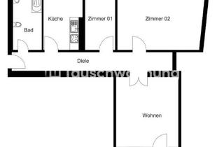 Tauschwohnungen in Irenenstraße, 10317 Lichtenberg, Tauschwohnung: 3 Zimmer saniert Altbau,Wanne Dusche, Balkon