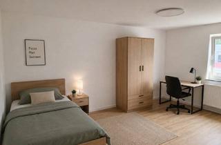 Wohnung mieten in Jaques-Offenbach-Straße, 76744 Wörth, 1 x möbliertes Zimmer - kernsanierte 4-Zimmer-WG - in Maximiliansau