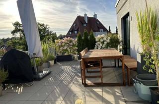 Penthouse mieten in Am Kesselhaus 18, 80999 Allach-Untermenzing, Penthouse mit 29m² Dachterrasse & Loggia | 3 Zimmer | 79m²