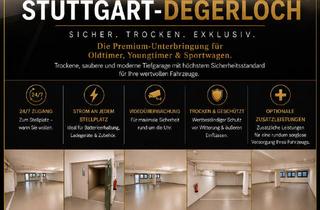 Immobilie mieten in 70794 Filderstadt, Exklusive Stellplätze für Oldtimer, Youngtimer & Sportwagen | Stuttgart-Degerloch