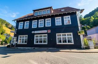 Gewerbeimmobilie kaufen in 38709 Wildemann, Provisionsfrei: Hotel mit Gastronomie & 2 FeWo im Oberharz - ca. 958 m² Nutzfläche