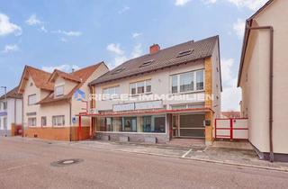 Haus kaufen in 67105 Schifferstadt, Sie hier? Wir auch! Attraktives Wohn & Geschäftshaus mit 4 Garagen & einem 1.230m² großen Grundstück