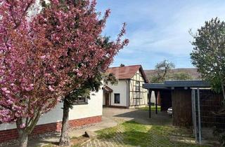 Haus kaufen in 14715 Milower Land, Dreiseithof mit großer Scheune und vielfältiger Nutzung
