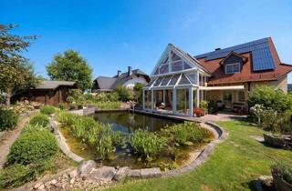 Haus kaufen in 63768 Hösbach, Exklusives Familienanwesen mit Schwimmteich und vermieteter Einliegerwohnung in Wenighösbach
