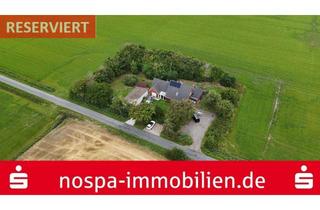 Haus kaufen in 25924 Emmelsbüll-Horsbüll, Mehr Ruhe kann man nicht kaufen – Alleinlage zwischen Himmel, Feldern und Nordsee