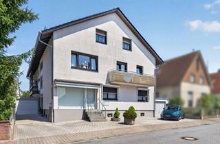 Haus kaufen in 76287 Rheinstetten, Provisionsfrei! Exklusives Wohn- und Geschäftshaus mit drei Einheiten, zwei Garagen und Garten!