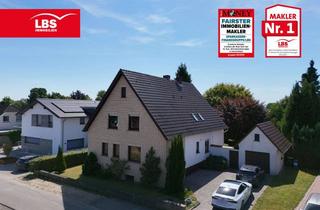 Haus kaufen in 32549 Bad Oeynhausen, Ein Zuhause mit vielen Möglichkeiten – großzügiges Ein- bis Zweifamilienhaus mit Traumgarten