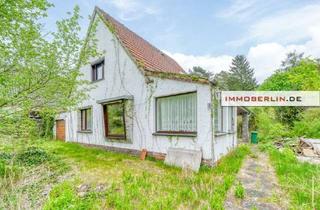 Haus kaufen in 15754 Heidesee, IMMOBERLIN.DE - Sanierungsgelegenheit! Charaktervolles Haus in sehr idyllischer Lage