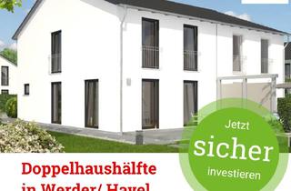 Doppelhaushälfte kaufen in 14542 Werder (Havel), Neubau Doppelhaushälfte direkt in Werder/ Havel schlüsselfertig