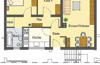 Wohnung mieten in Rosengarten, 59755 Arnsberg, Gemütliche 3-Zimmer-Wohnung in Neheim!