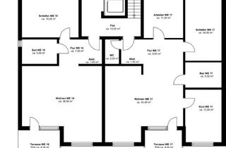 Wohnung mieten in Paffrather Straße, 51069 Dellbrück, WE 18: Erdgeschosswohnung mit Gartenterrasse