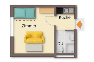 Wohnung mieten in 35440 Linden, Linden! Tolles kleines Apartment / Studierende aufgepasst